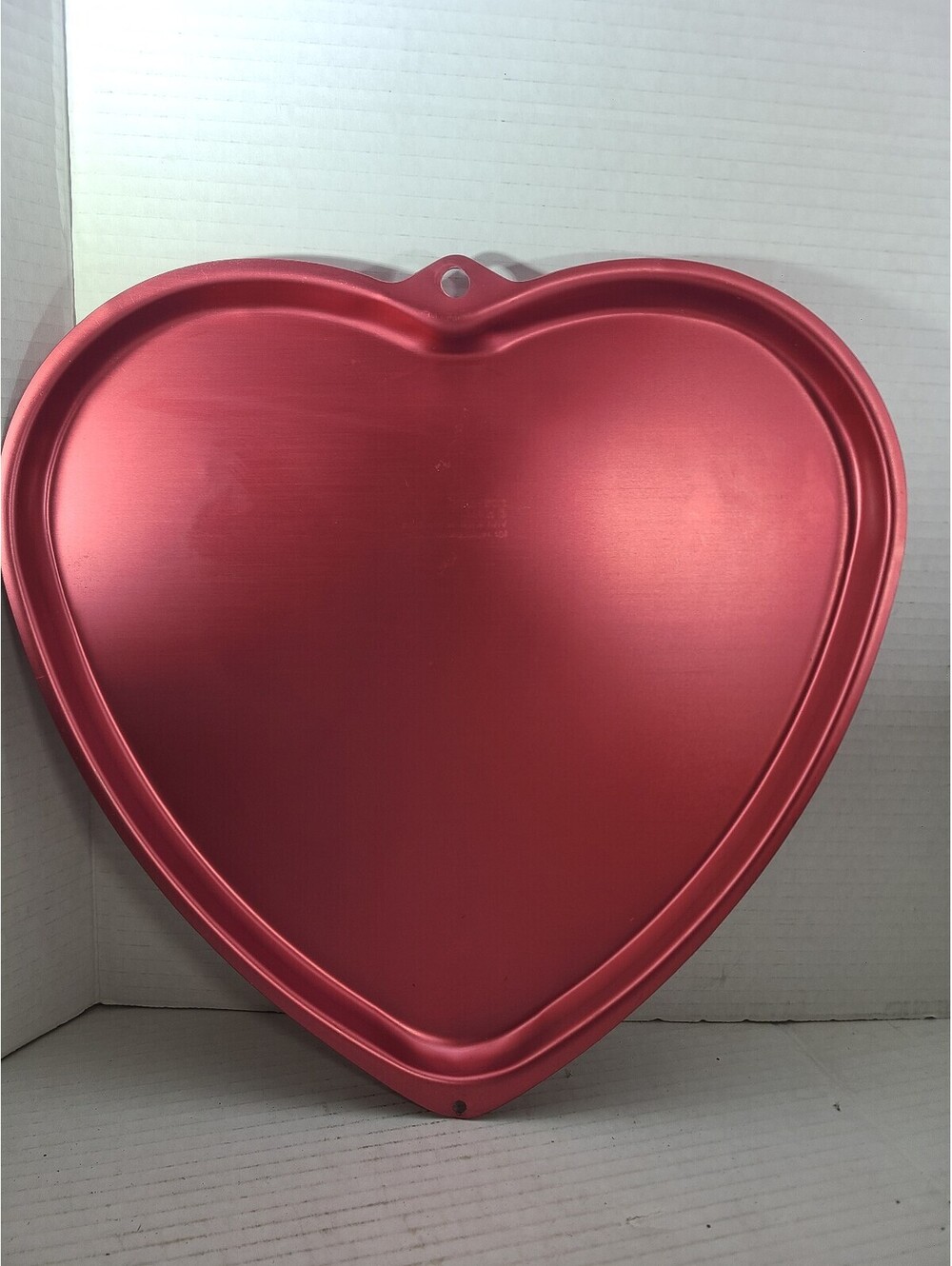 Wilton Model 2105-0816 Heart Shaped Red Baking Pan Cookie Cake Mold